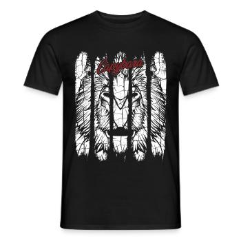 Capybara - Männer T-Shirt - Schwarz - Vorne - AI Model Male 178 light (178cm)