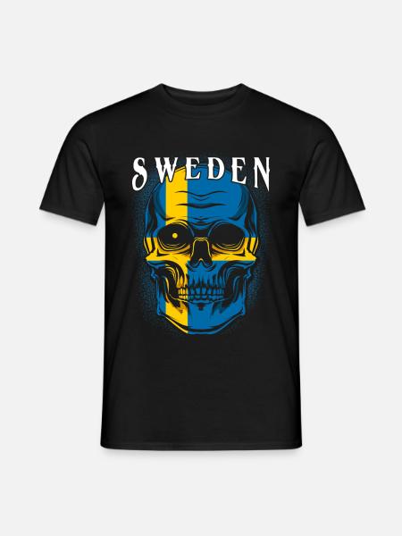 Suède - T-shirt homme - noir