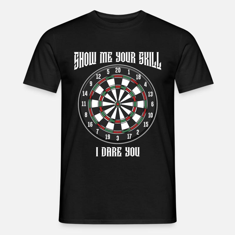 Dart - Männer T-Shirt - Schwarz
