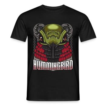 Kolibri - Männer T-Shirt - Schwarz - Vorne - AI Model Male 178 light (178cm)