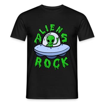étranger - T-shirt homme - noir - Devant - AI Model Male 178 light (178cm)