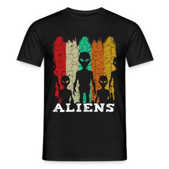 étranger - T-shirt homme - noir - Devant - AI Model Male 178 light (178cm)