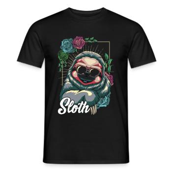 indolence - T-shirt homme - noir - Devant - AI Model Male 178 light (178cm)