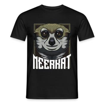 Suricate - T-shirt homme - noir - Devant - AI Model Male 178 light (178cm)