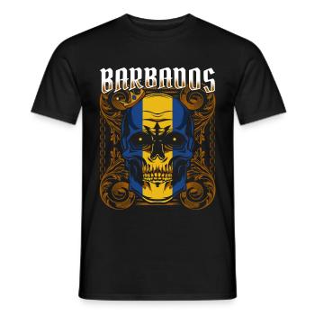 Barbados - Männer T-Shirt - Schwarz - Vorne - AI Model Male 178 light (178cm)