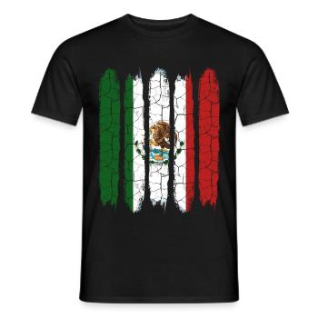 Mexiko - Männer T-Shirt - Schwarz - Vorne - AI Model Male 178 light (178cm)