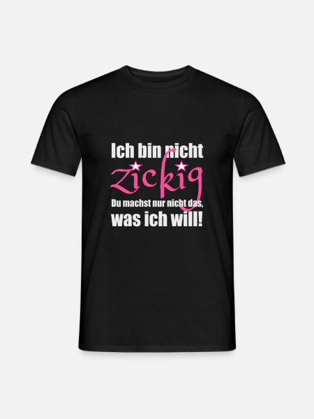 Sprüche für pubertierende und zickige Teenager - Männer T-Shirt - Schwarz