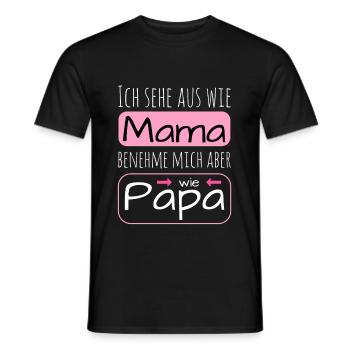 lustiger Spruch für Kinder Geschenk - Männer T-Shirt - Schwarz - Vorne - AI Model Male 178 light (178cm)