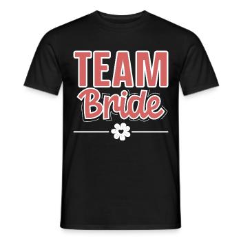Équipe Bride - T-shirt homme - noir - Devant - AI Model Male 178 light (178cm)