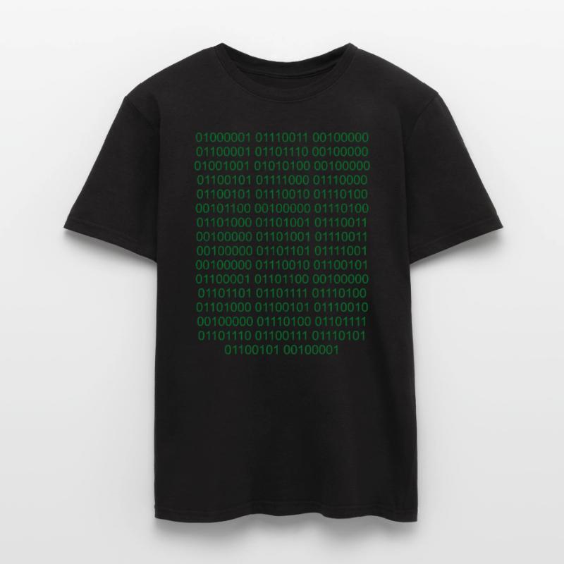 Binärcode Informatiker Nerd Männer T-Shirt