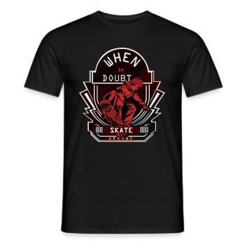 patineur - T-shirt homme - noir - Devant - AI Model Male 178 light (178cm)