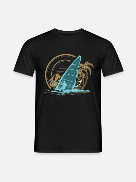 Windsurfing - Men's T-Shirt - black