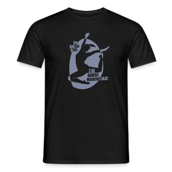 Je peux pas j'ai danse modern jass cours stages - T-shirt homme - noir - Devant - AI Model Male 178 light (178cm)