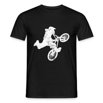BMX - T-shirt homme - noir - Devant - AI Model Male 178 light (178cm)
