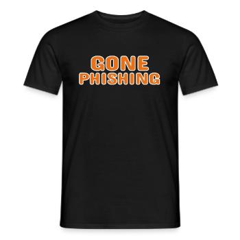 hacker - Men's T-Shirt - black - Front - AI Model Male 178 light (178cm)