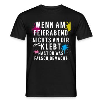 Erzieher Erzieherin Kita Kindergarten Kinderpflege - Männer T-Shirt - Schwarz - Vorne - AI Model Male 178 light (178cm)
