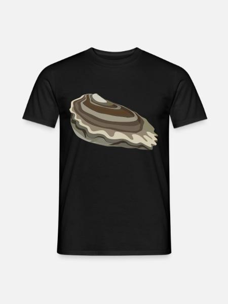 oyster - Men's T-Shirt - black