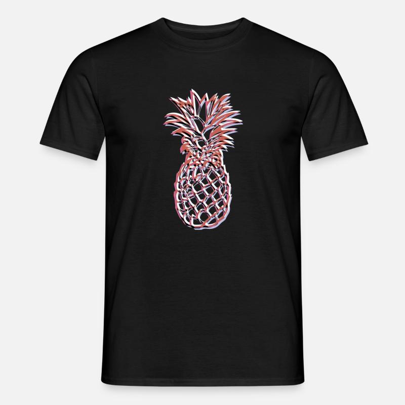 Pineapple pineapple - Men’s T-shirt - black