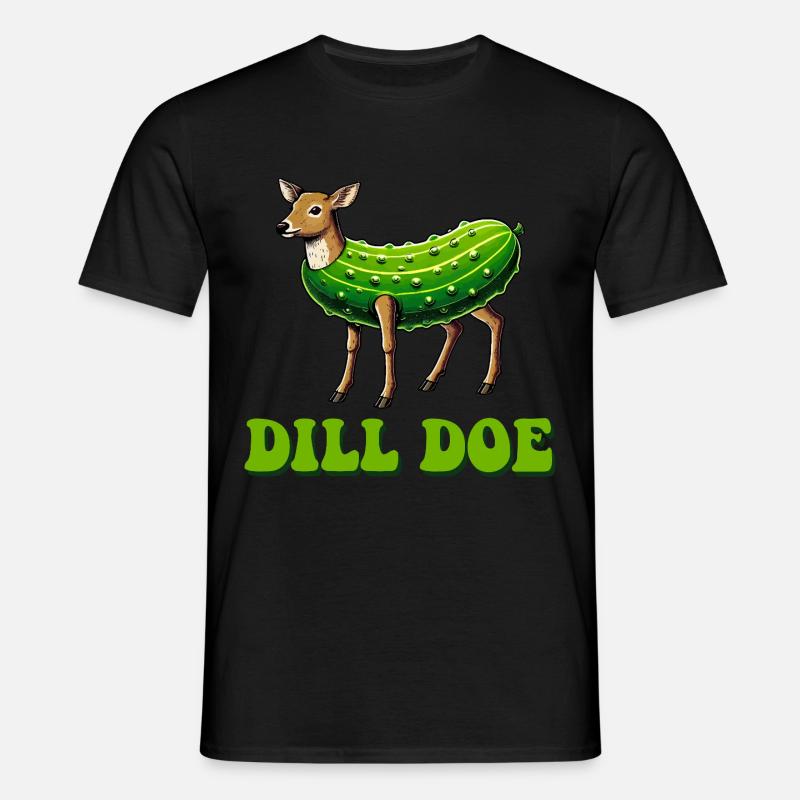 Dill Doe - Männer T-Shirt - Schwarz