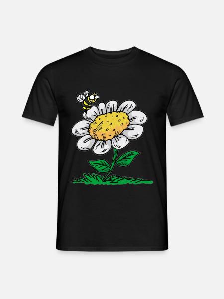 Margherita Margherita Maßliebchen - T-shirt uomo - nero