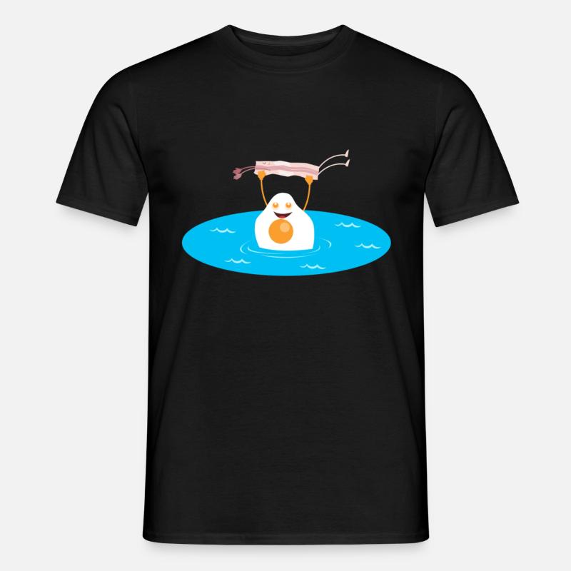 Bacon Egg Fried Egg Dirty Dancing Movie - Men’s T-shirt - black