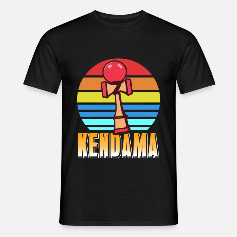 Kendama - Männer T-Shirt - Schwarz