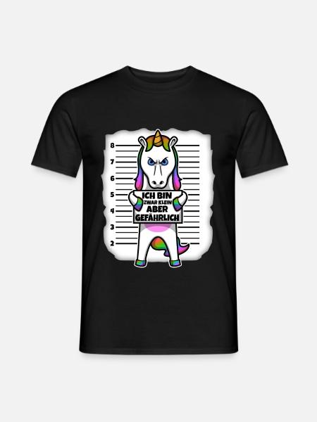 Klein aber gefährlich - Männer T-Shirt - Schwarz