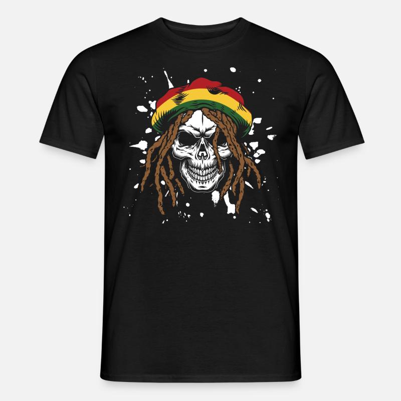 reggae - T-shirt homme - noir