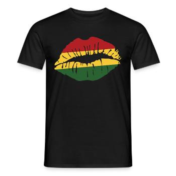 reggae - T-shirt homme - noir - Devant - AI Model Male 178 light (178cm)