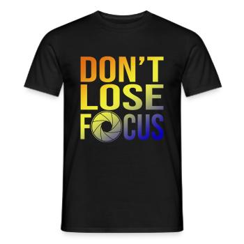 La photographie | Photographes | photographe - T-shirt homme - noir - Devant - AI Model Male 178 light (178cm)