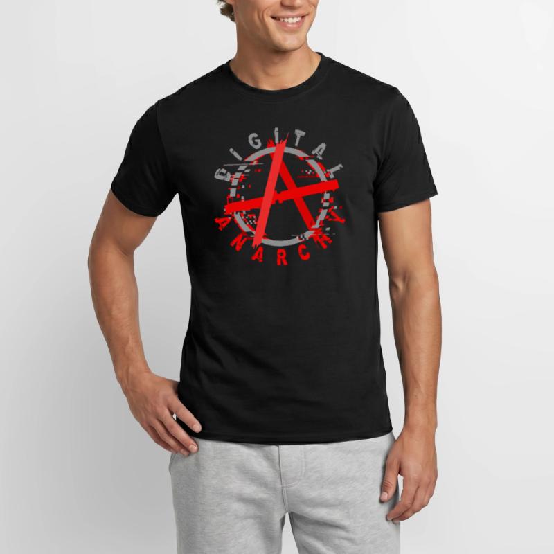 Digitial Anarchy Digital Anarchy Liberté T-shirt homme