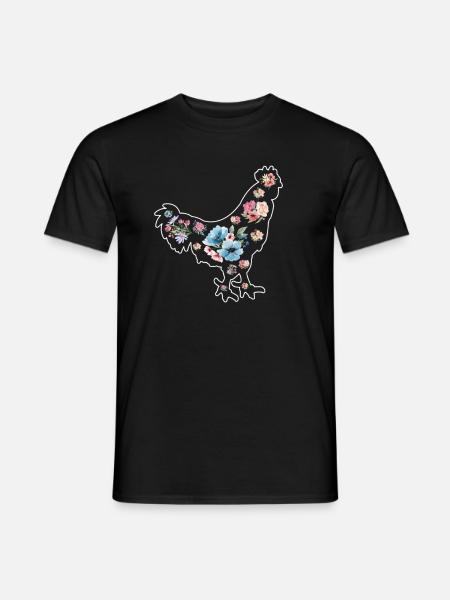 Poulets - T-shirt homme - noir