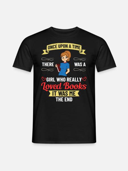 Book Girls Read Women Bookworm Bibliothécaire - T-shirt homme - noir