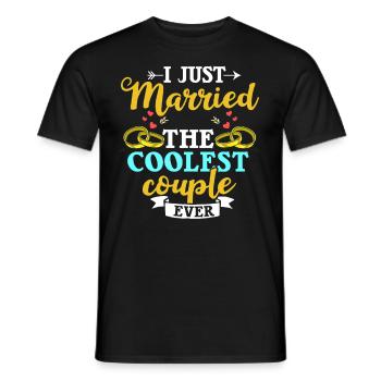 Trauungsleiter Eheoffizier Priester Pfarrer Ehe - Männer T-Shirt - Schwarz - Vorne - AI Model Male 178 light (178cm)