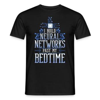 Datenwissenschaftler Data Science Wissenschaft - Männer T-Shirt - Schwarz - Vorne - AI Model Male 178 light (178cm)