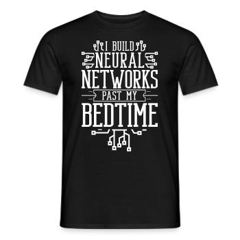 Datenwissenschaftler Data Science Wissenschaft - Männer T-Shirt - Schwarz - Vorne - AI Model Male 178 light (178cm)