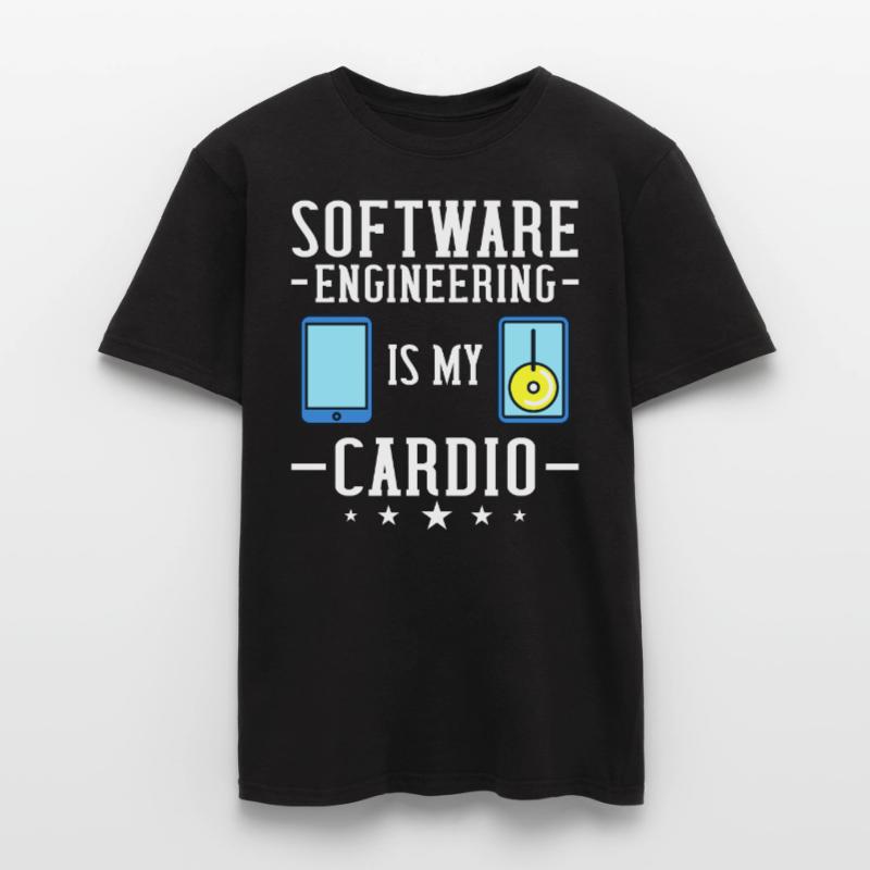 Software Engineering Softwaretechnik Ingenieur Männer T-Shirt