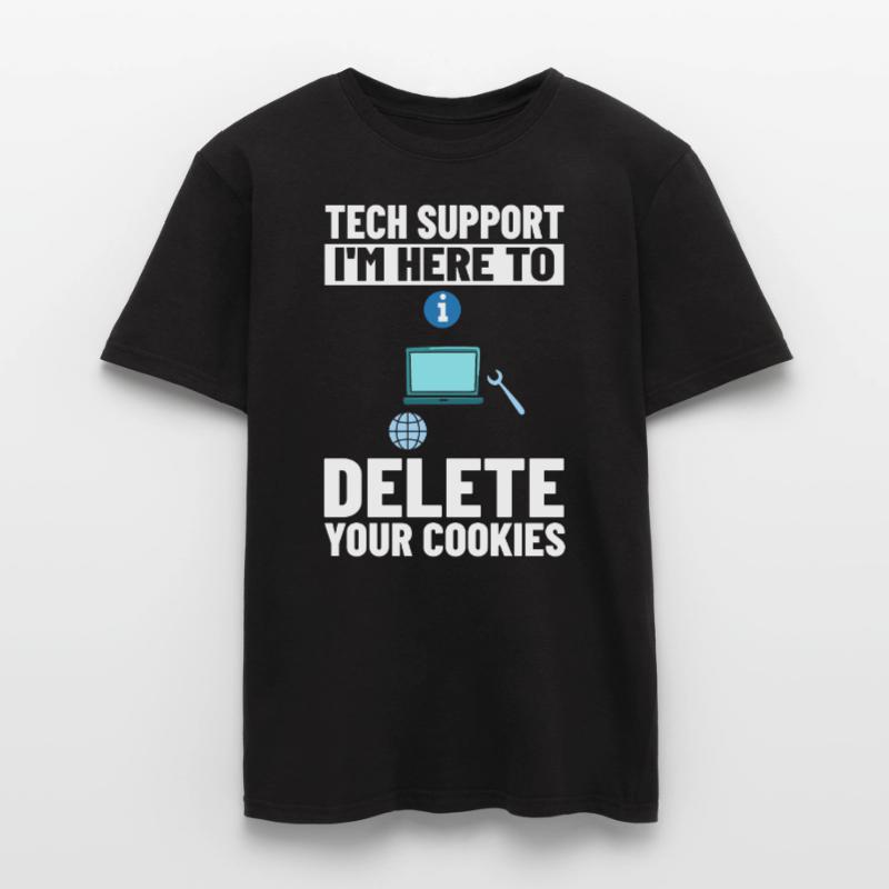 Tech Support IT Technical Assistance Helpdesk Men's T-shirt