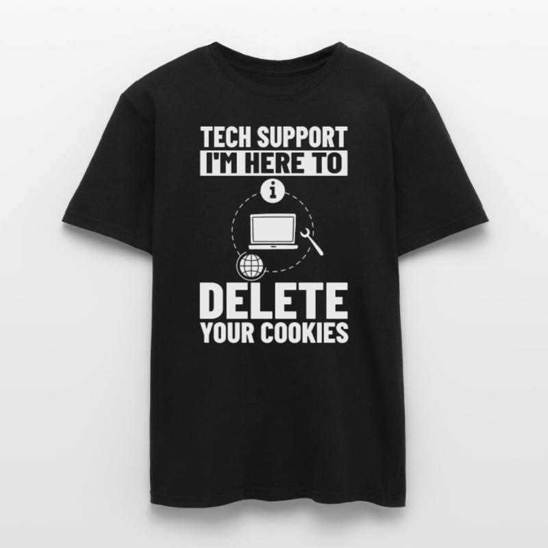 Support technique Assistance technique informatique Helpdesk T-shirt homme