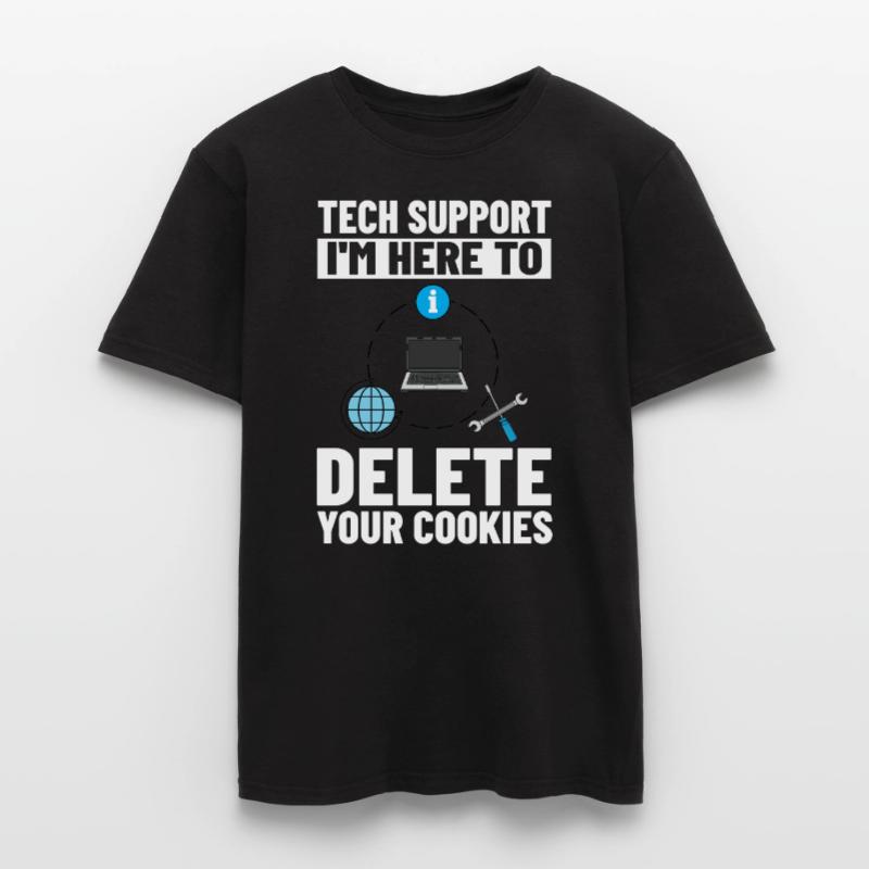 Tech Support IT Technical Assistance Helpdesk Men's T-shirt