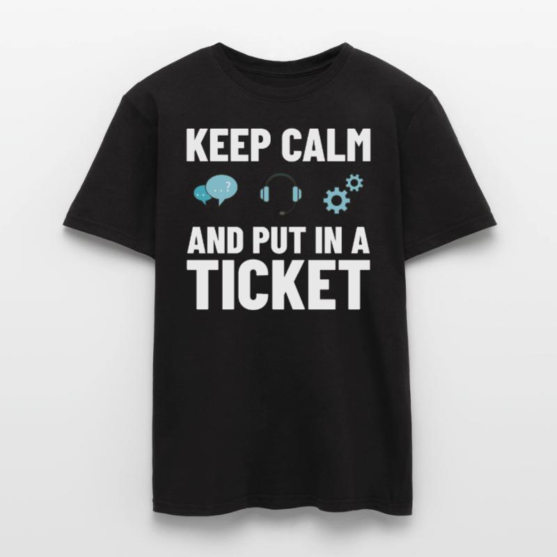 Support technique Assistance technique informatique Helpdesk T-shirt homme