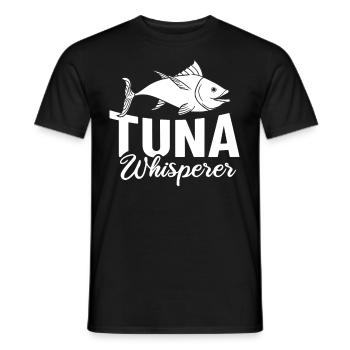 Thon rouge Pêcheur de thon rouge Grec - T-shirt homme - noir - Devant - AI Model Male 178 light (178cm)