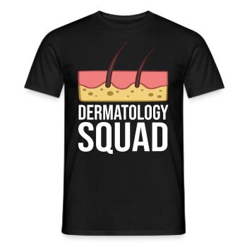 Dermatology Skin Care Skin Medicine Disease - Men's T-Shirt - black - Front - AI Model Male 178 light (178cm)