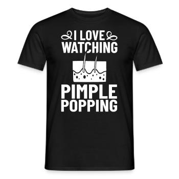 Dermatologie Hautpflege Haut Medizin Erkrankung - Männer T-Shirt - Schwarz - Vorne - AI Model Male 178 light (178cm)