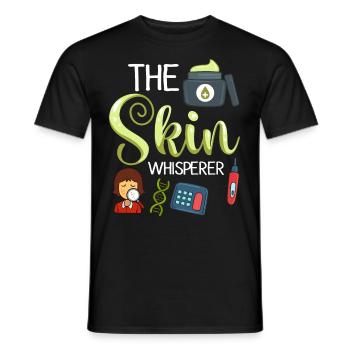 Dermatology Skin Care Skin Medicine Disease - Men's T-Shirt - black - Front - AI Model Male 178 light (178cm)