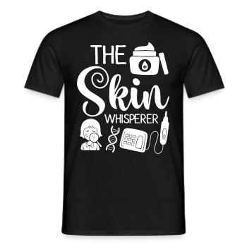Dermatologie Hautpflege Haut Medizin Erkrankung - Männer T-Shirt - Schwarz - Vorne - AI Model Male 178 light (178cm)