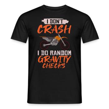 Dirt Bike Motocross Électrique Riding MX Rider - T-shirt homme - noir - Devant - AI Model Male 178 light (178cm)
