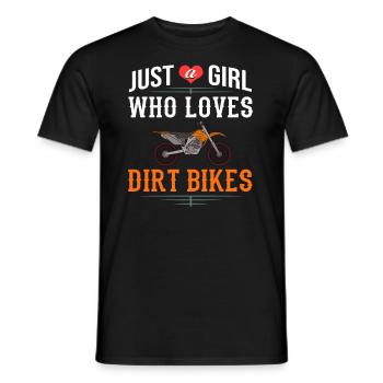 Dirt Bike Motocross Électrique Riding MX Rider - T-shirt homme - noir - Devant - AI Model Male 178 light (178cm)