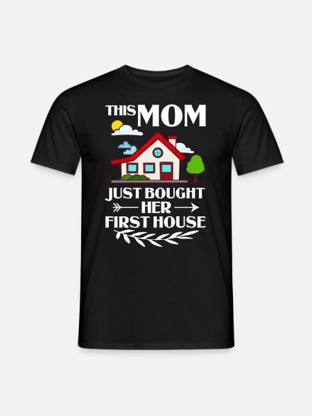 Home Home House Purchase Property - Men's T-Shirt - black