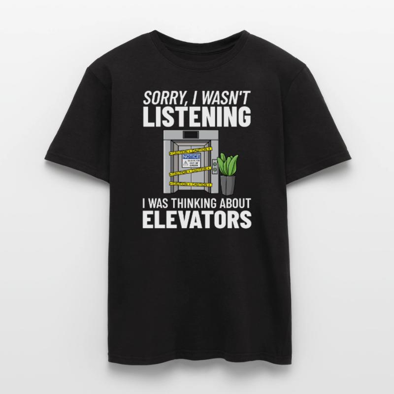 Elevator Elevator Technician Elevator Elevator Men’s T-shirt
